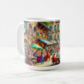 Mug Café à Calcutta Inde (Devant gauche)