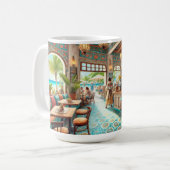 Mug Café à Cancun Mexique (Devant gauche)