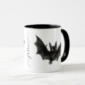 Mug Café à chaume d'Halloween personnalisé (Devant droit)