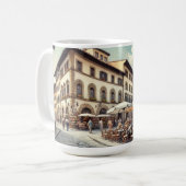 Mug Café à Florence Italie (Devant gauche)