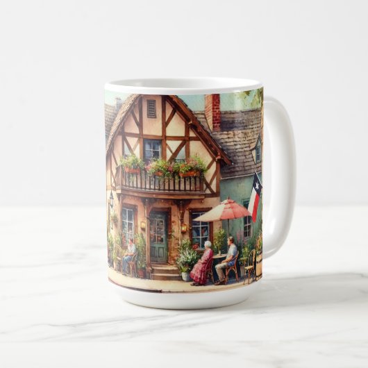 Mug Café à Fredericksburg Texas (Devant droit)