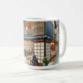 Mug Café à Fukuoka Japon (Devant droit)