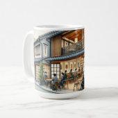 Mug Café à Fukuoka Japon (Devant gauche)