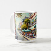 Mug Café à Galveston Texas (Devant gauche)