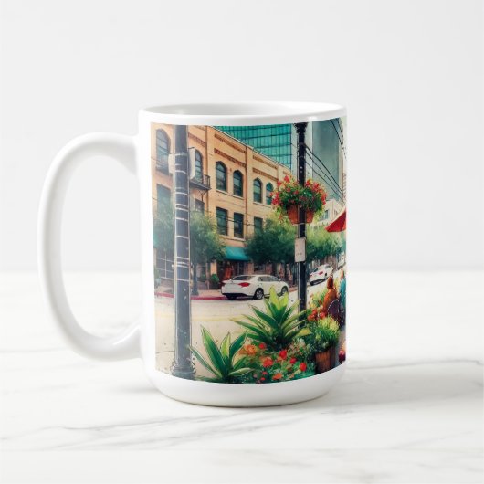 Mug Café à Houston Texas (Gauche)