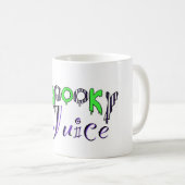 Mug café à jus éffrayant (Devant droit)