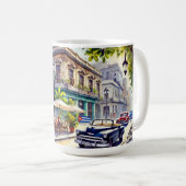 Mug Café à La Havane Cuba (Devant droit)