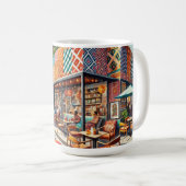 Mug Café à Lagos Nigeria (Devant droit)