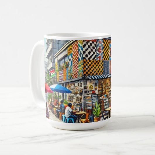 Mug Café à Lagos Nigeria (Devant gauche)