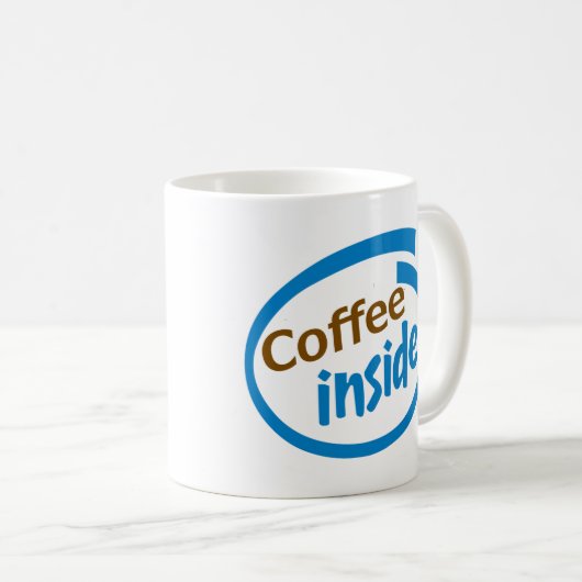 Mug Café à l'intérieur (Devant droit)