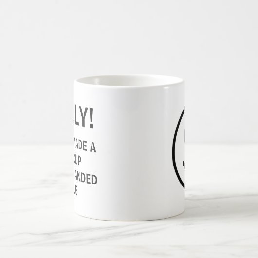 Mug café à main gauche (Centre)