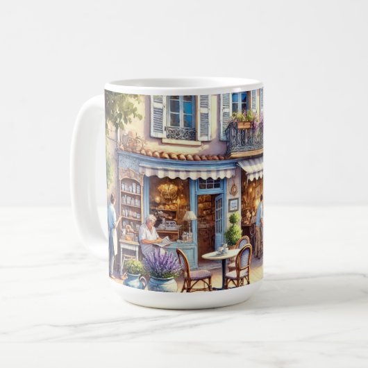 Mug Café à Marseille France (Devant gauche)