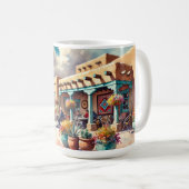 Mug Café à Père Noël Fe Nouveau-Mexique (Devant droit)