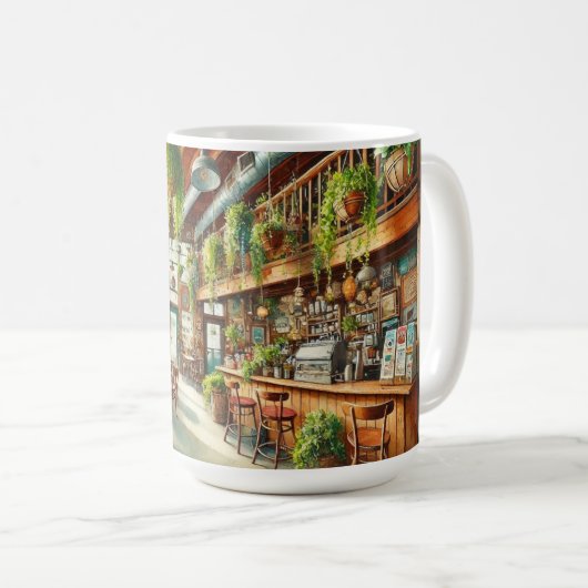 Mug Café à Portland Oregon (Devant droit)