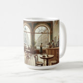 Mug Café à Saint-Pétersbourg (Devant droit)