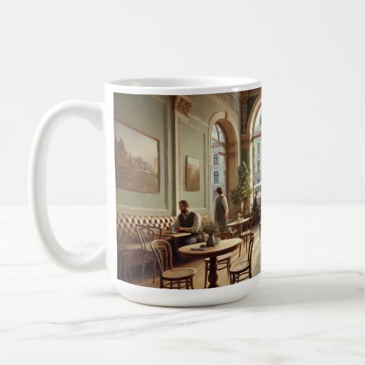 Mug Café à Saint-Pétersbourg (Gauche)