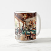 Mug Café à San Antonio Texas (Devant droit)