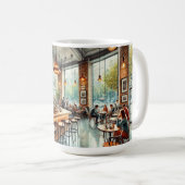 Mug Café à Santiago Chili (Devant droit)