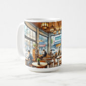 Mug Café à Séoul Corée du Sud (Devant gauche)