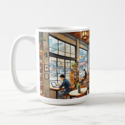 Mug Café à Séoul Corée du Sud (Gauche)