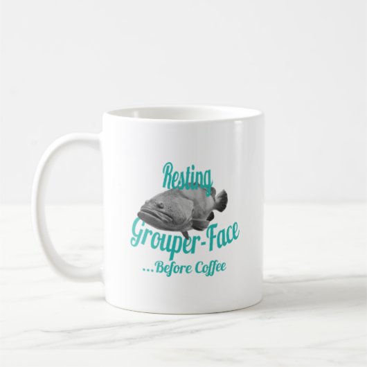 Mug café à tête de groupe (Gauche)