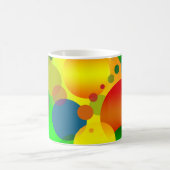 MUG CAFÉ ABSTRAIT DE CERCLES (Centre)