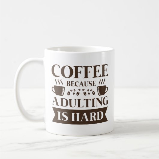 Mug Café adulte (Gauche)