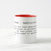 Mug Café agile - définition de fait (Centre)