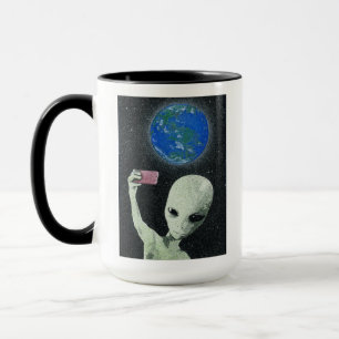 Mug café Alien