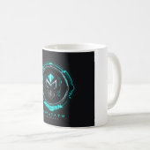 Mug café Alien cosmique (Devant droit)