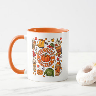 Mug Café ambiance d'automne football épice de citrouil