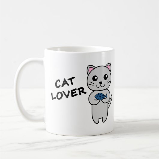 Mug café AMOUREUX DES CHATS (Gauche)