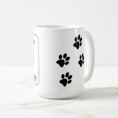 Mug café Amoureux des chiens (Devant droit)
