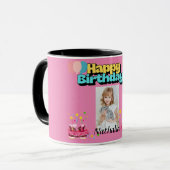 Mug café anniversaire (Devant gauche)