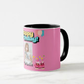 Mug café anniversaire (Devant droit)