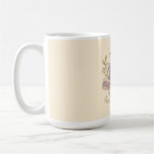 Mug Café aquarelle lavande cosy (Gauche)