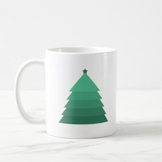 Mug café Arbre de Noël (Gauche)