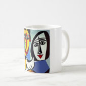 Mug café art Abstrait (Devant droit)