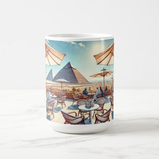 Mug Café au Caire Egypte Pyramides de Gizeh (Centre)