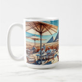 Mug Café au Caire Egypte Pyramides de Gizeh (Gauche)