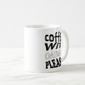 Mug Café au lait d'avoine (Devant droit)