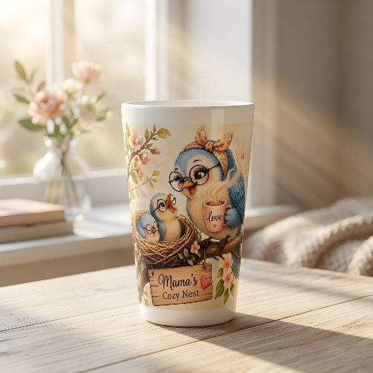 Mug Café au Lait Mama Bird