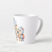 Mug Café au Lait Petits Oiseaux Mignons Frères et (Angle droit)