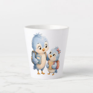Mug Café au Lait Petits Oiseaux Mignons Frères et