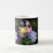 Mug café aux fleurs vintages (Centre)