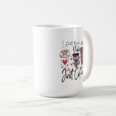 Mug Café avant Cupidon (Devant droit)