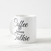 Mug Café avant film parlant (Devant gauche)