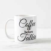 Mug Café avant film parlant (Gauche)
