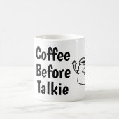 Mug café avant la discussion (Centre)
