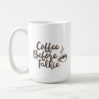 Mug Café avant la discussion